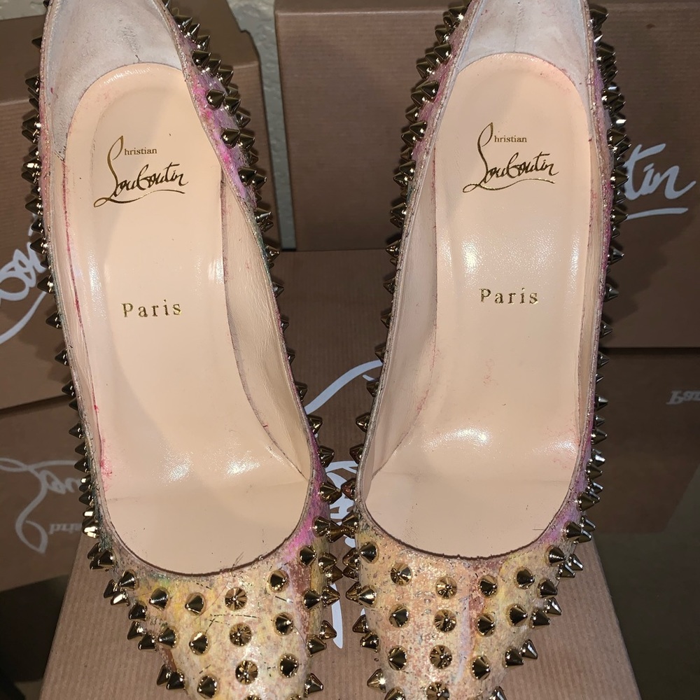Christian Louboutin Spike Heels - Picture 5 of 7